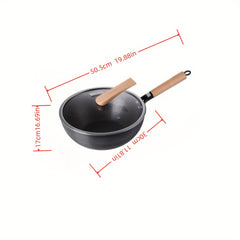 Nonstick Frying Pan With Glass Lid Chef's Pans Skillet Egg Fry Pan
