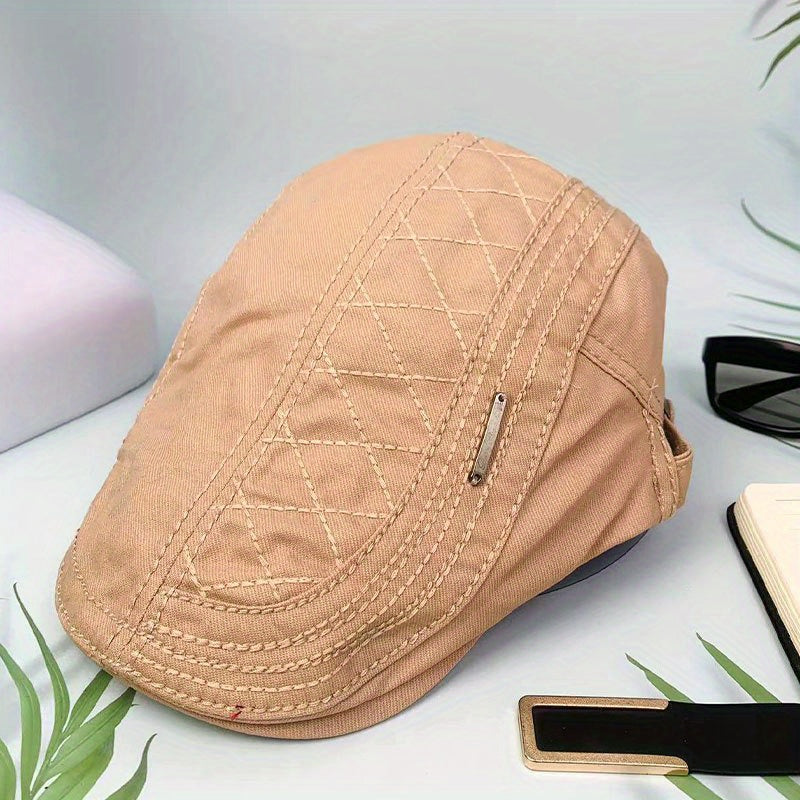 Adjustable Mens Peaked Cap for Outdoor Sport