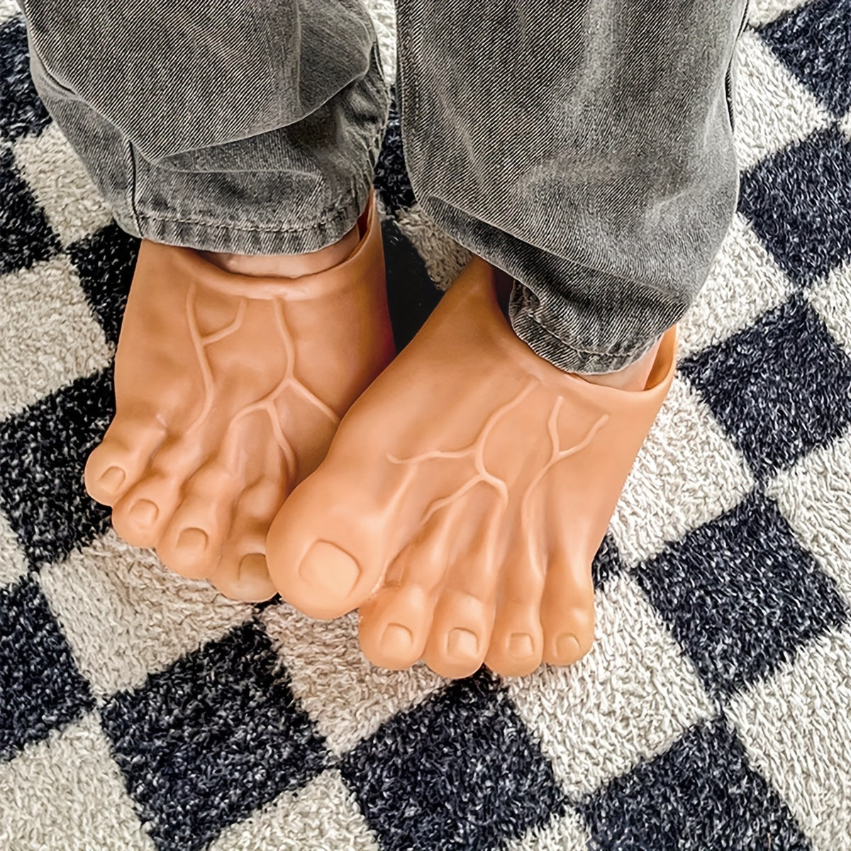 2pcs Farcical Flip flops Halloween Party Photo Props
