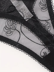 Sexy Lace Mesh Thongs Semi sheer Panties