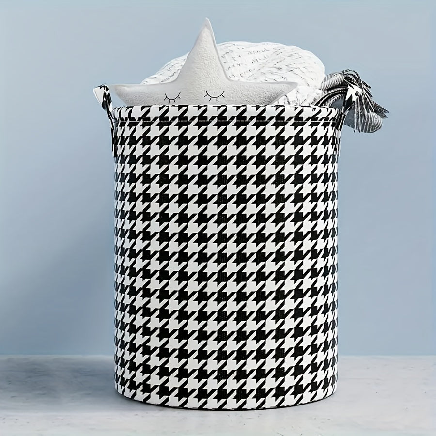 2pcs Folding Laundry Storage Basket Hamper Box Bathroom Organizer