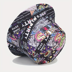 Full Print Double-sided Bucket Hat Street Basin Hat