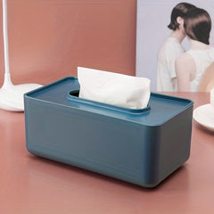 Desktop Tissue Storage Box for Home and Car Use