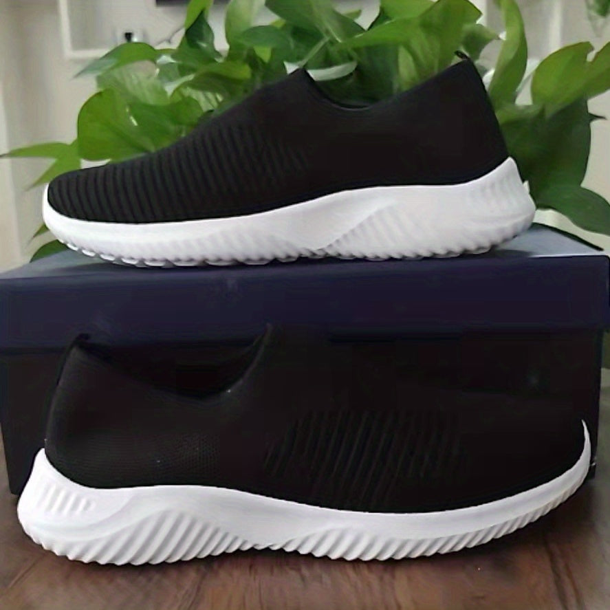 Women's Knitted Sock Shoes Lightweight Low Top Casual Running Shoes