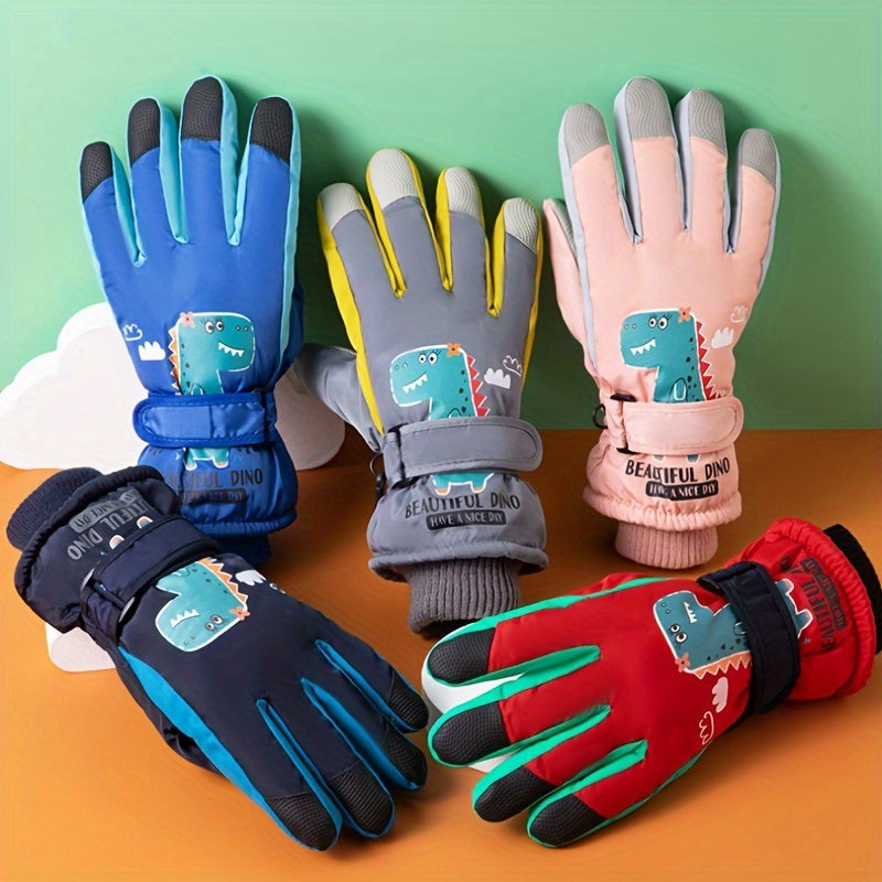 Winter Skiing Gloves Touch Screen Cycling Gloves Windproof Warm Gloves