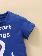 Baby Boys Dino Graphic Tee for Spring Summer