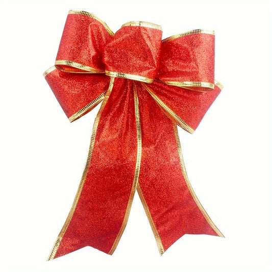 2pcs Christmas Bow Hanging Ornament Tree Decoration DIY
