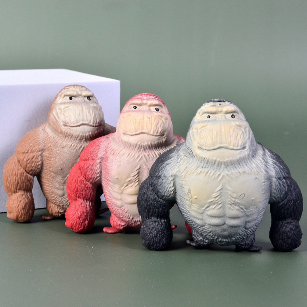 Soft Silicone Dough Relax Toy Monkey Shape for Palm Comfort