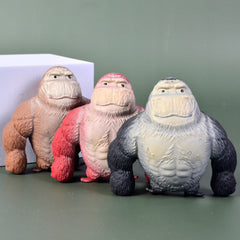 Soft Silicone Dough Relax Toy Monkey Shape for Palm Comfort