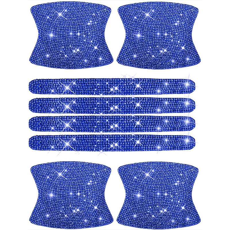 Rhinestone Car Door Handle Scratch Protector Stickers
