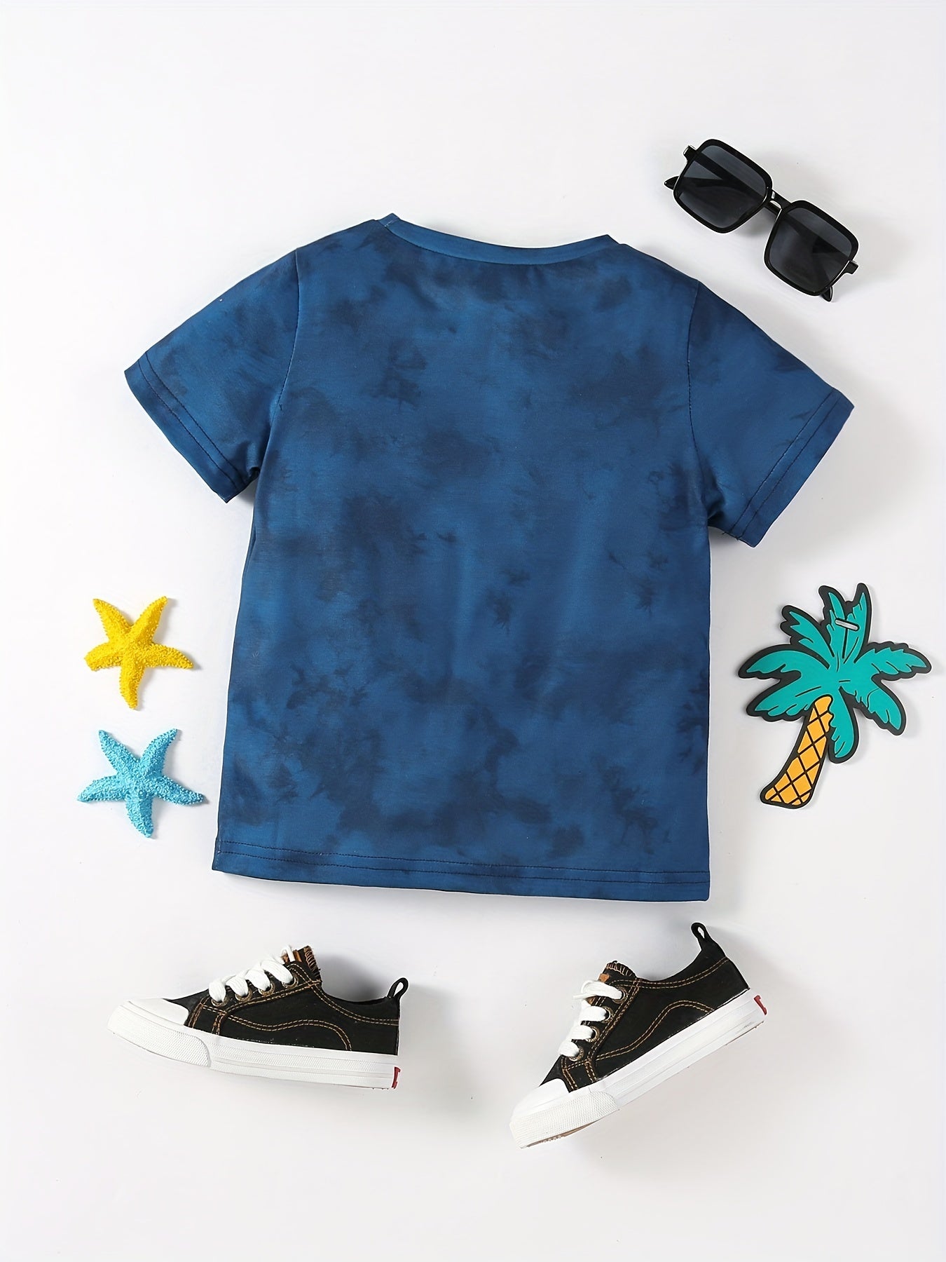 Boys' Shark Graphic T Shirt Summer Kids Tee