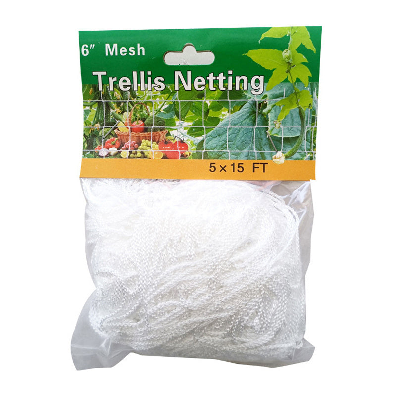 Plant Trellis Netting Polyester For Climbing Fruits And Vegetables