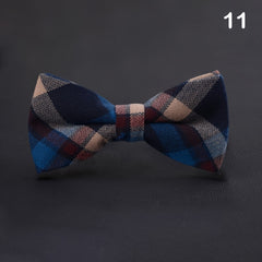 Striped Butterfly Bow Ties Cravat For Wedding Party