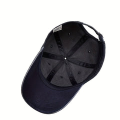 Adjustable Cotton Baseball Cap Retro Sunscreen Hat Men Women