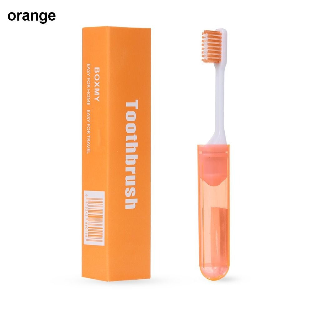 Portable Folding Soft Toothbrush for Travel Camping Business