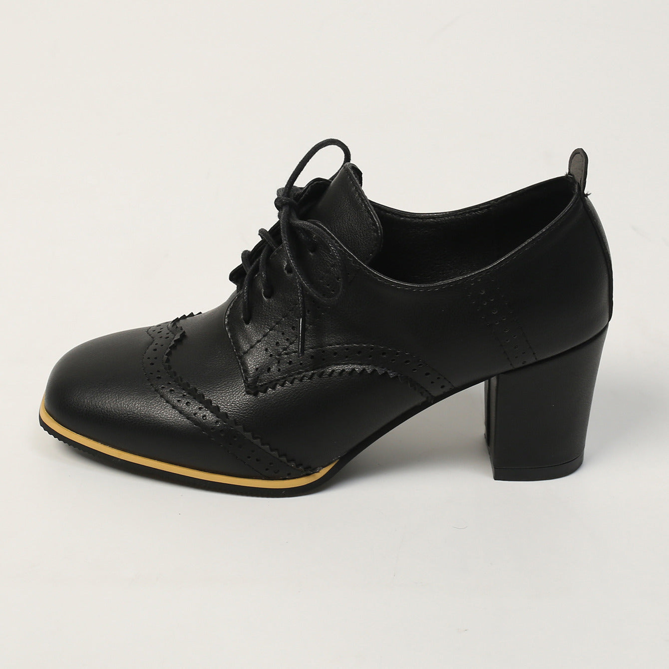 Chunky Heeled Short Boots Pointed Toe Lace Up Ankle Boots Oktoberfest Shoes