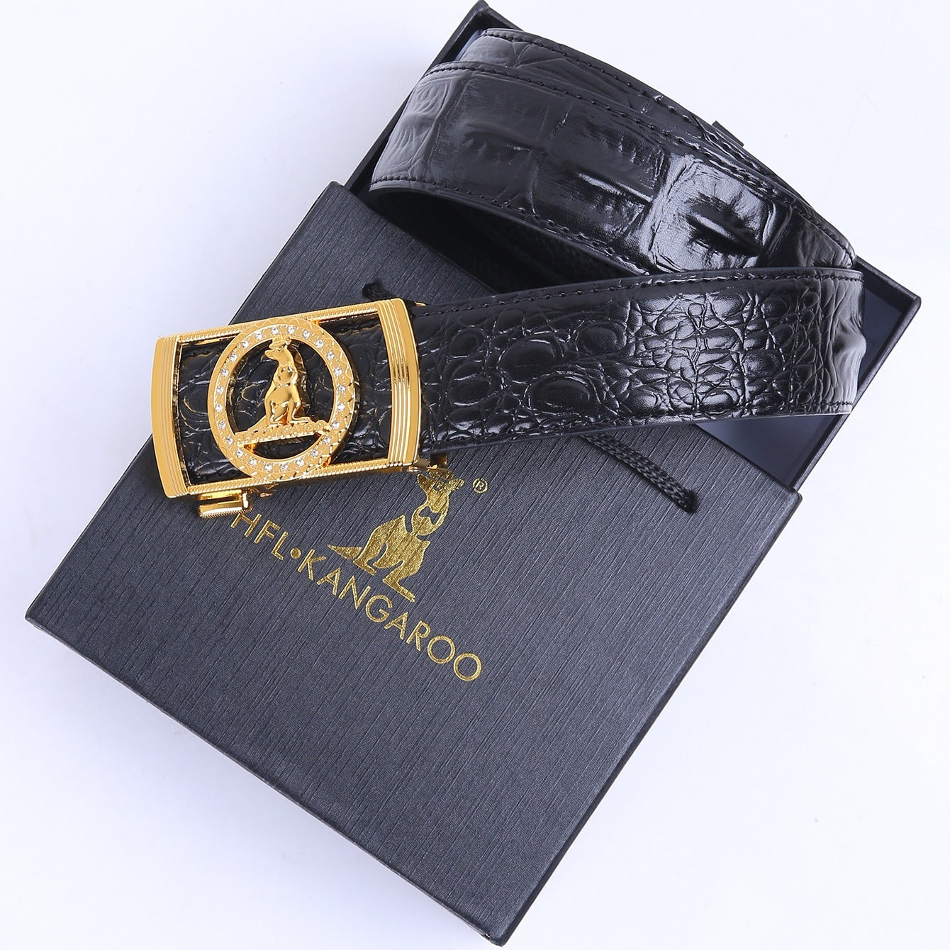 Men's Auto Buckle Belt - Stylish Design