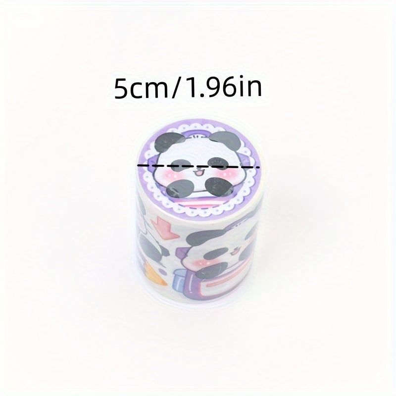 Soft Healing Panda Journal Washi Tape for Decoration