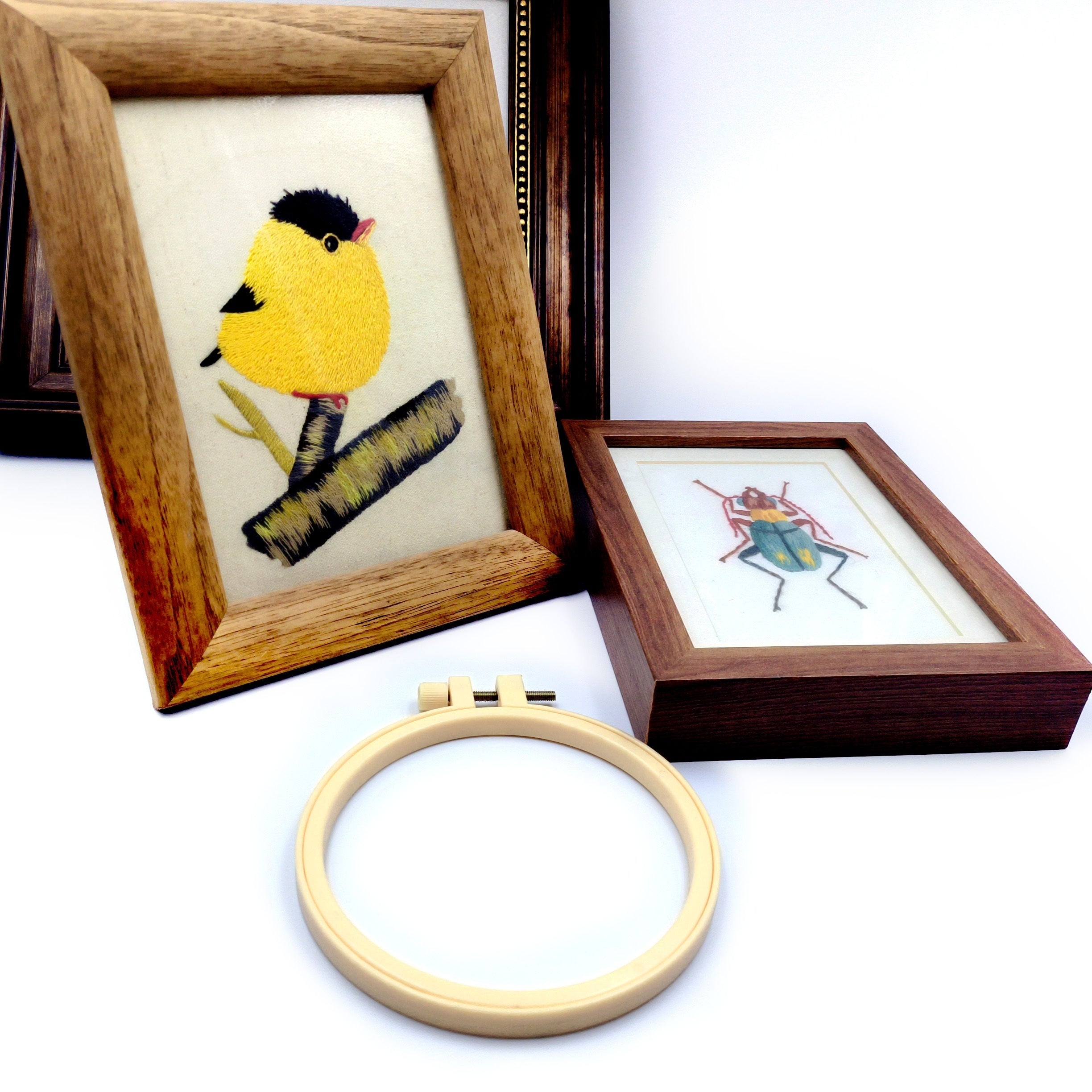 Cross Stitch Embroidery Bandage Hoop - Handy Sewing Embroidery Kit