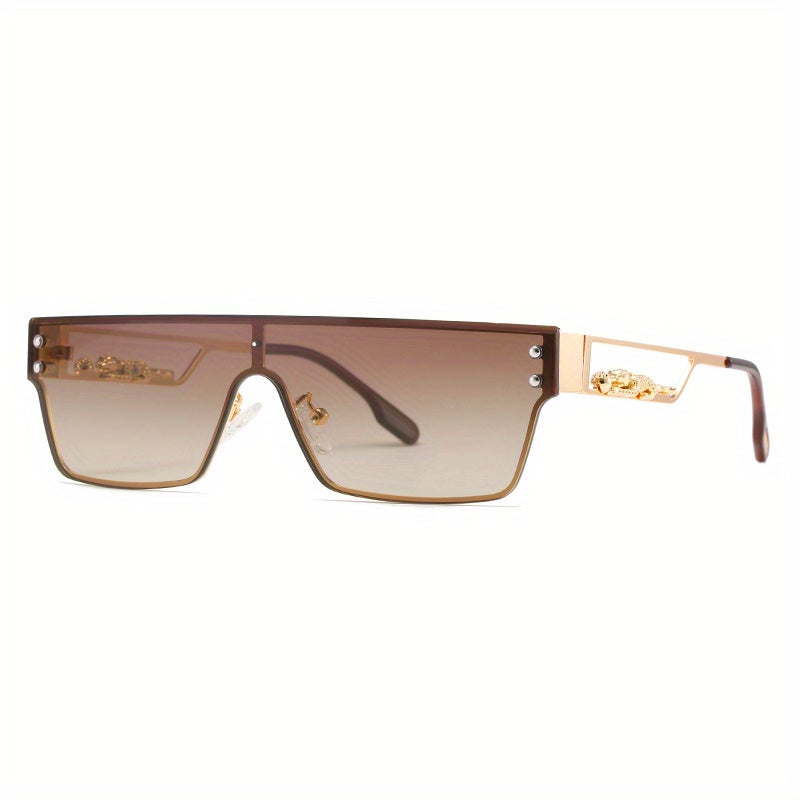 Y2K Leopard Gradient Sunglasses UV400