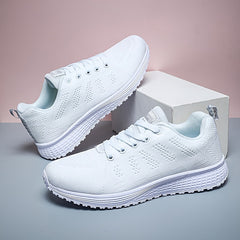 Non Slip Knitting Sports Shoes Lightweight Sneakers Women's Footwear