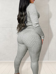 Casual Sweater Outfits 2 Piece Set Women's Plus