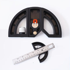 Adjustable Square Angle Measure Metric inch Right Protractor Tools