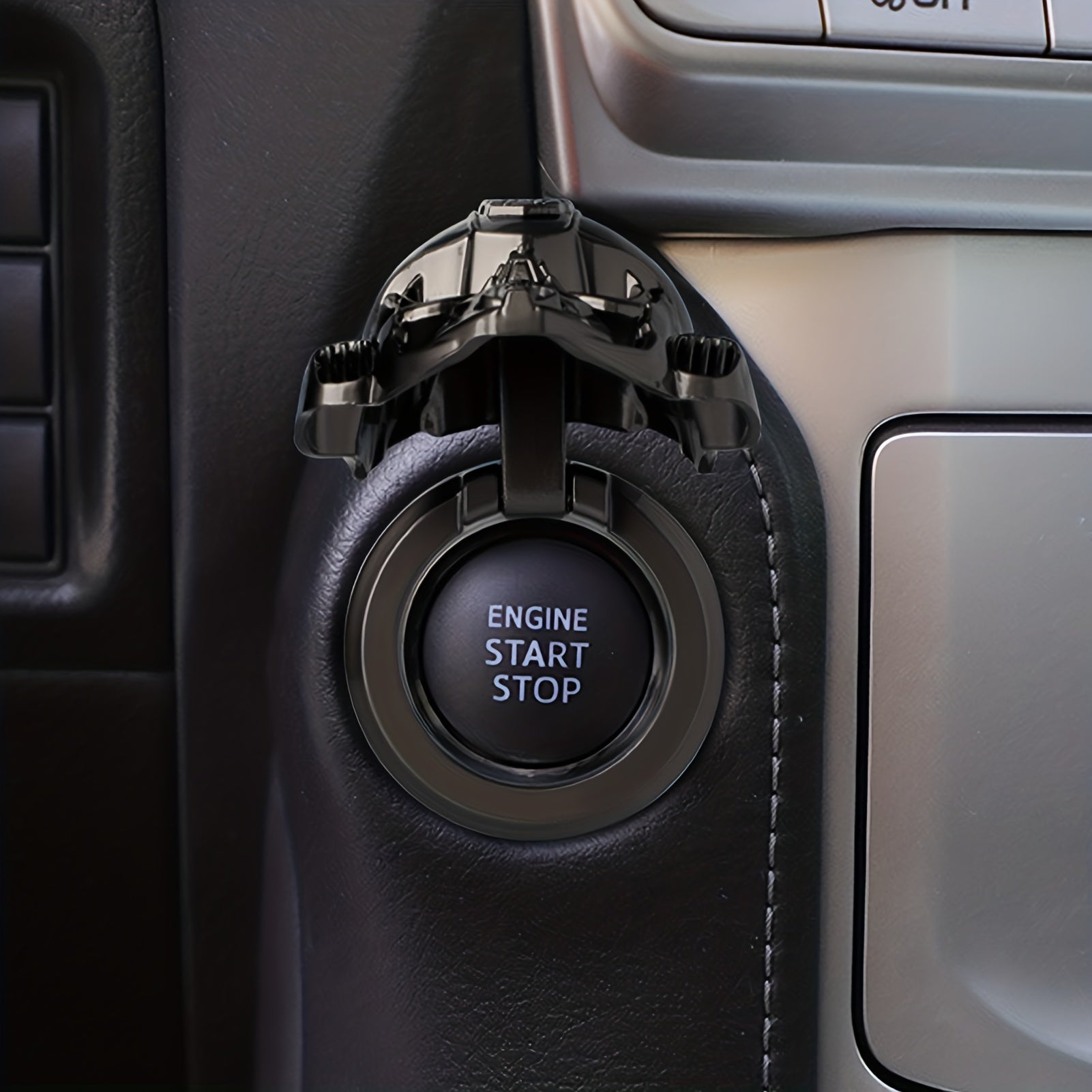Car Start Button Cover Universal Engine StartStop Push Button Cover