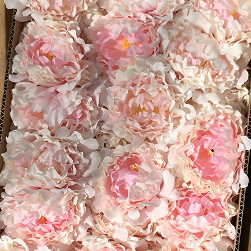 3pcs Artificial Peony Flowers for Weddings & Home Decor