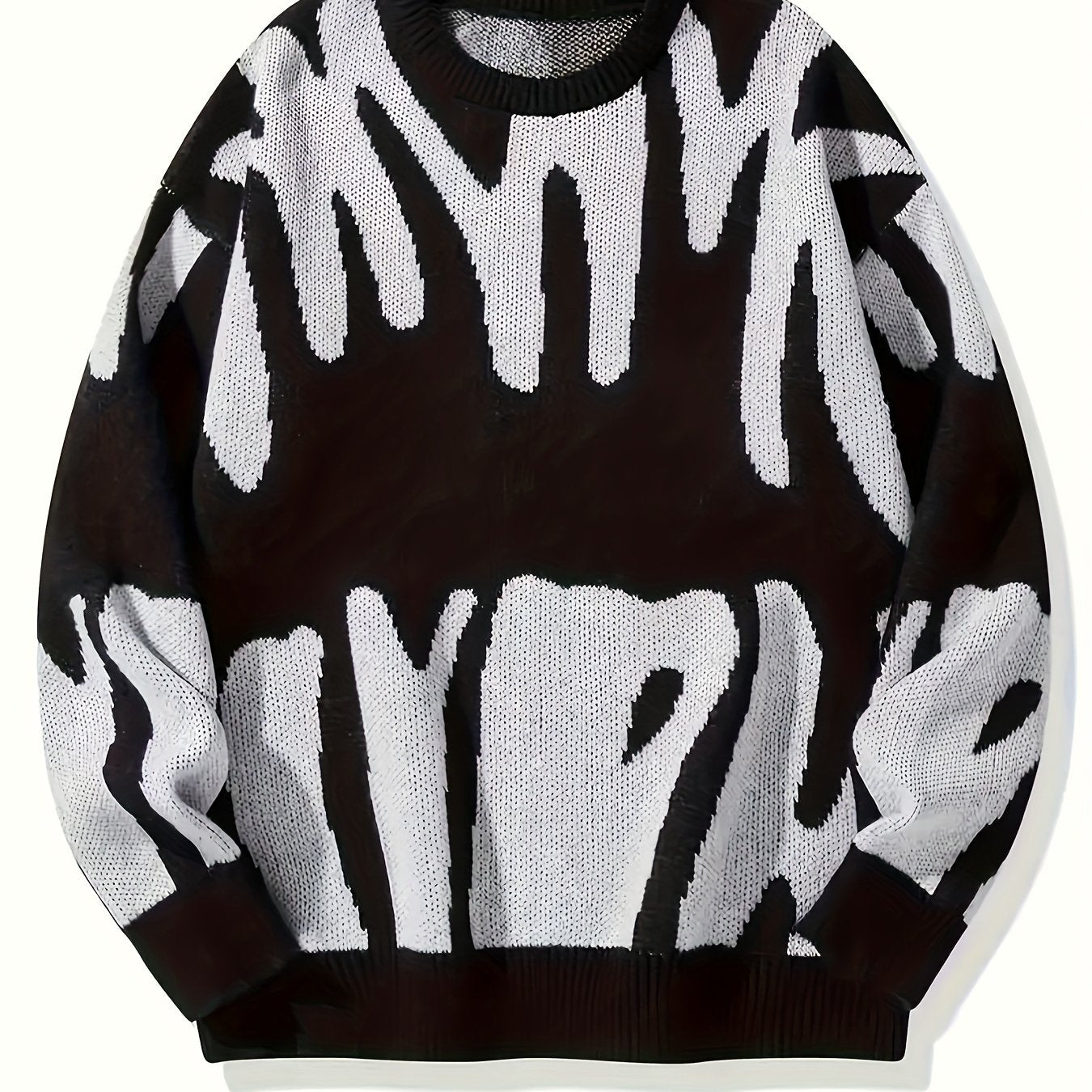 Women's Graphic Pattern Sweater Long Sleeve Round Neck Pullover