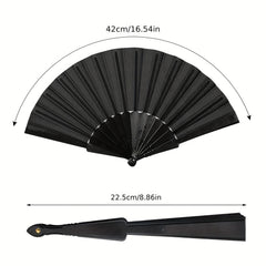 6pcs Portable Bamboo Folding Wedding Fans