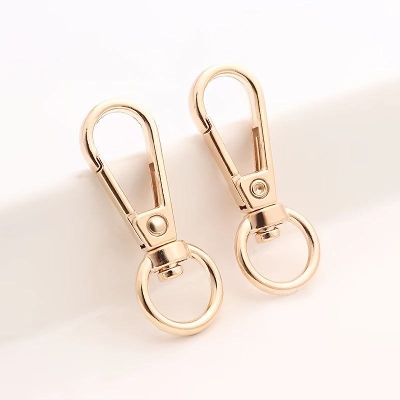 10pcs Zinc Alloy Hook Buckle for Bag Key Chain Belt