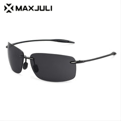 JULI Tr90 Rimless Sports Sunglasses for Men and Women - MJ8009 B