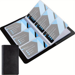 High Capacity Business Card Organizer Book, Credit Card Holder