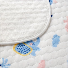 Baby Washable Diaper Printed Mattress Breathable Cotton Surface Diaper Pad