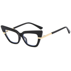 Cat Eye Light Blocking Glasses Women Clear Frame