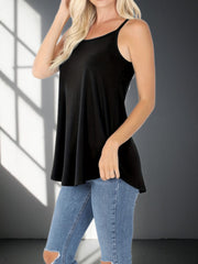Women's Solid Spaghetti Strap Cami Top