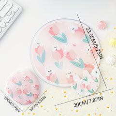 Portable Small Fan Cartoon Folding Mini Round Fan