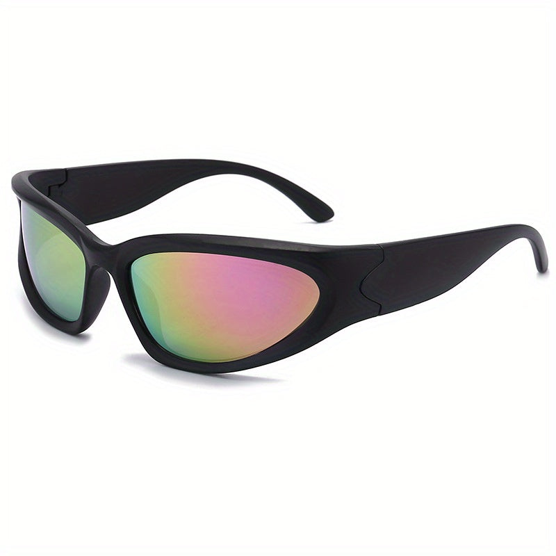Y2K Wrap Around Sunglasses Polarized Sports Eyewear