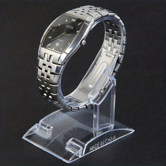 Plastic Transparent Watch Display Stand Jewelry Holder Props