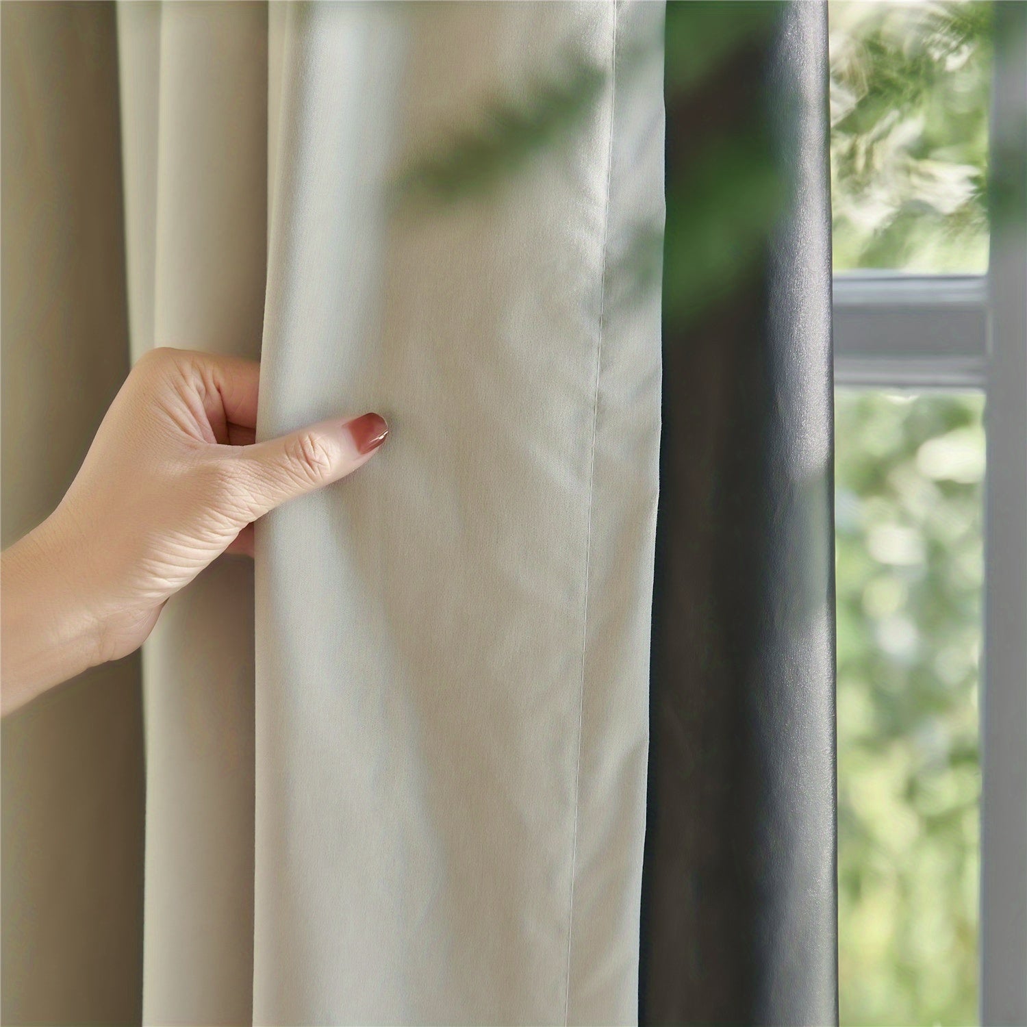Blackout Curtains Insulated Light Blocking Noise Reducing Curtain
