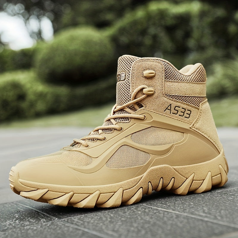 Men's Tactical Hiking Boots Anti-slip Rubber Sole Outdoor Adventure