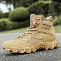 Men's Tactical Hiking Boots Anti-slip Rubber Sole Outdoor Adventure