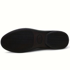 CLOHOO Men's Leather Dress Shoes