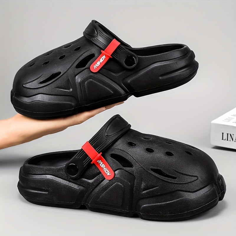 Unisex Platform Clogs Hollow Out Garden Shoes