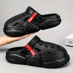 Unisex Platform Clogs Hollow Out Garden Shoes