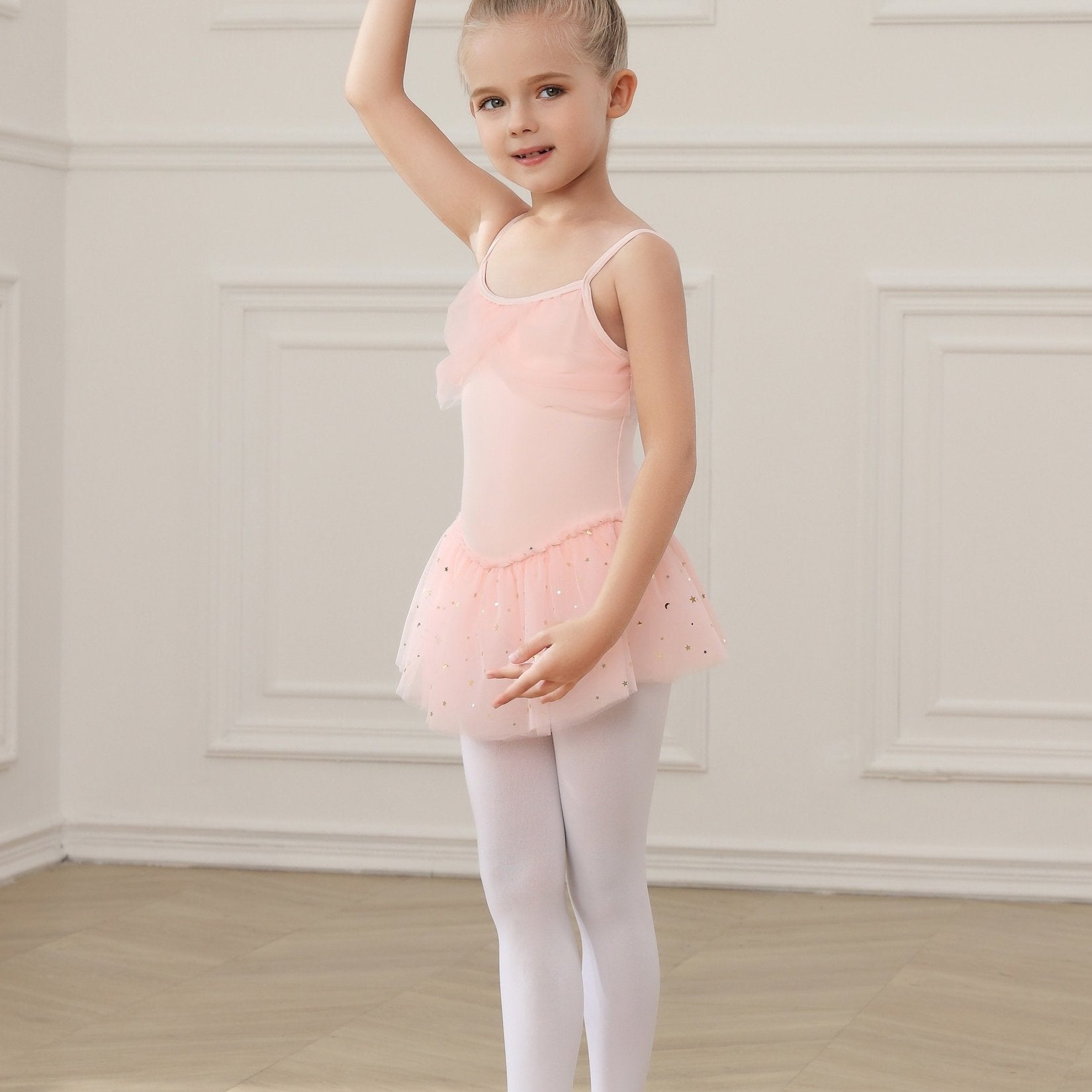 Cotton Girls Comfy Cami Ballet Leotard Tutu Dancing Suit