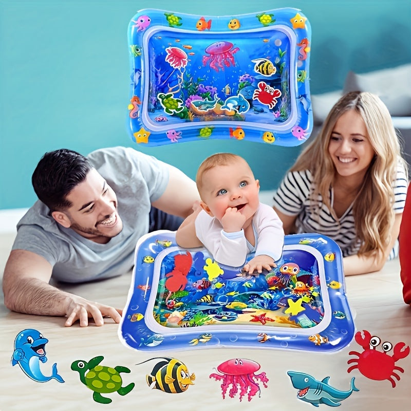 Inflatable Water Mat For Infants And Toddlers Fun Activity Center