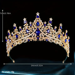 Crystal Crown Alloy Tiara Headband Wedding Bridal Accessories