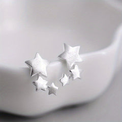 Girls Teen Star Stud Earrings Jewelry Gift Party Holiday